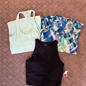 Women’s NWT & Preowned Victoria’s Secret Pink, 90 Degrees Tank  Top Set Workout